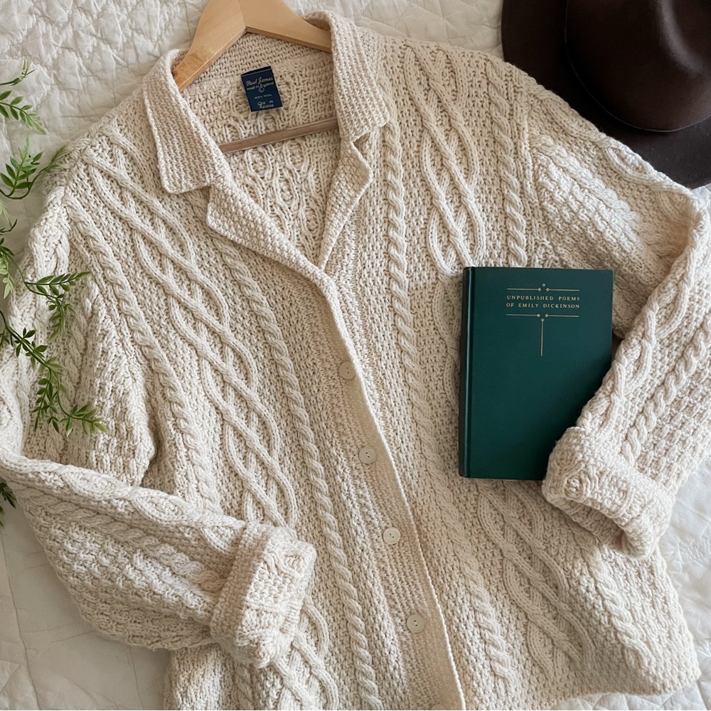 Vintage Paul James Fisherman Cardigan Sweater
